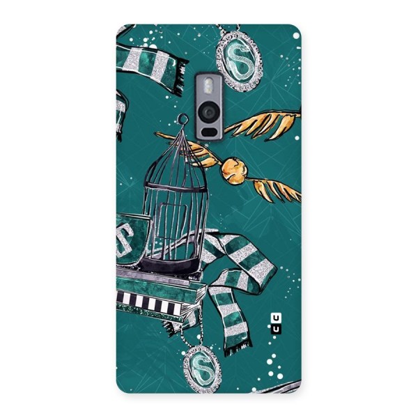 Green Scarf Back Case for OnePlus Two