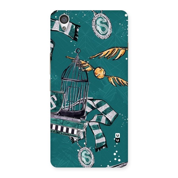 Green Scarf Back Case for OnePlus X
