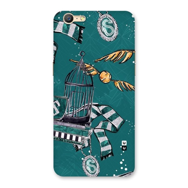 Green Scarf Back Case for Oppo A39