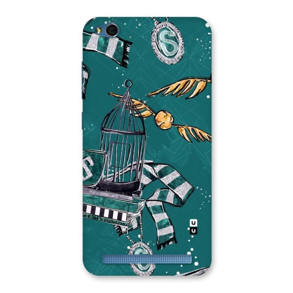 Green Scarf Back Case for Redmi 5A