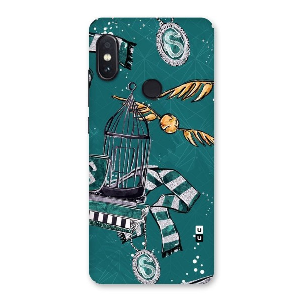 Green Scarf Back Case for Redmi Note 5 Pro