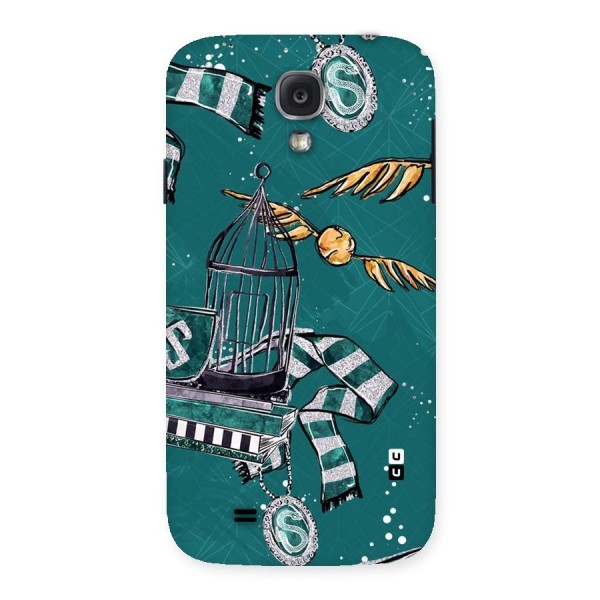 Green Scarf Back Case for Samsung Galaxy S4