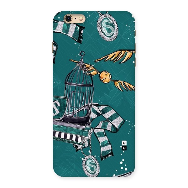 Green Scarf Back Case for iPhone 6 Plus 6S Plus