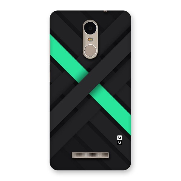 Green Stripe Diagonal Back Case for Xiaomi Redmi Note 3