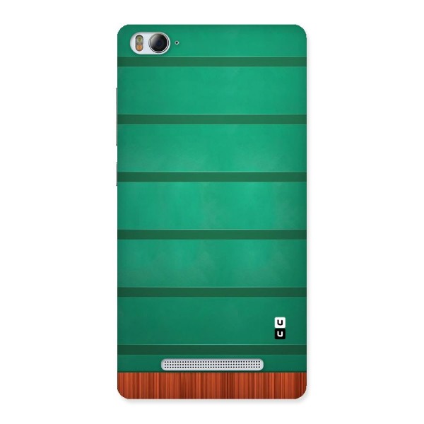 Green Wood Stripes Back Case for Xiaomi Mi4i