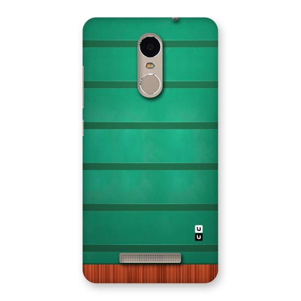 Green Wood Stripes Back Case for Xiaomi Redmi Note 3