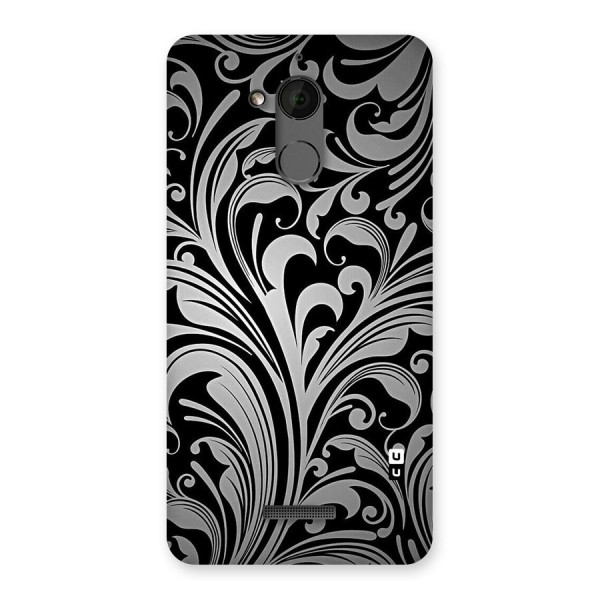 Grey Beauty Pattern Back Case for Coolpad Note 5
