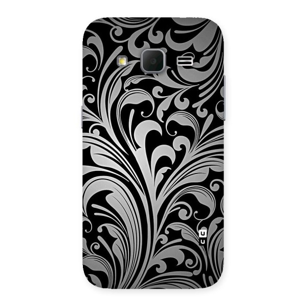 Grey Beauty Pattern Back Case for Galaxy Core Prime