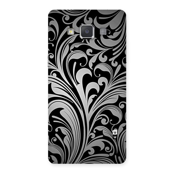 Grey Beauty Pattern Back Case for Galaxy Grand 3