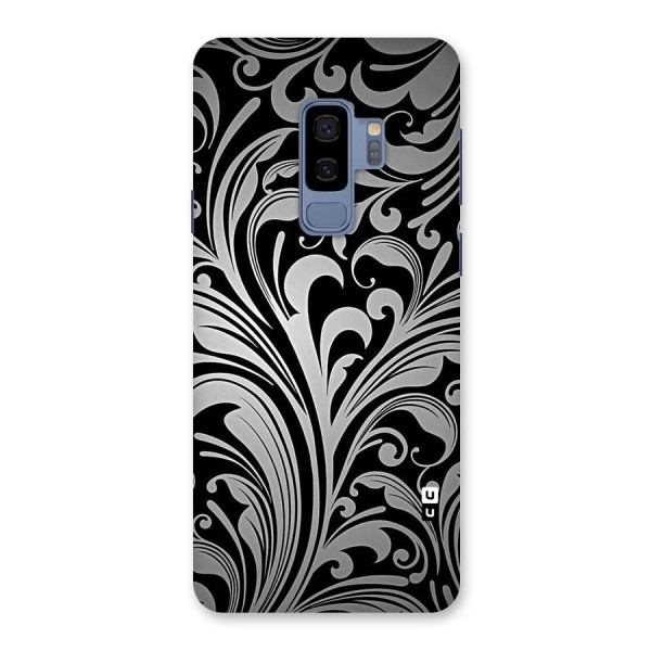 Grey Beauty Pattern Back Case for Galaxy S9 Plus