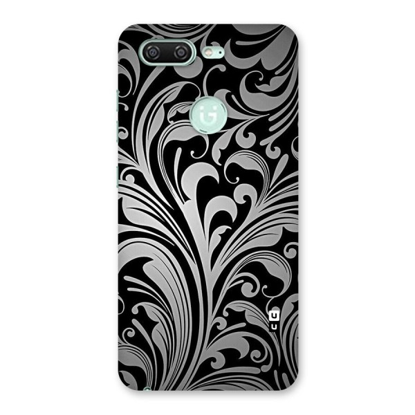 Grey Beauty Pattern Back Case for Gionee S10