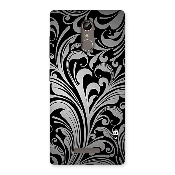 Grey Beauty Pattern Back Case for Gionee S6s