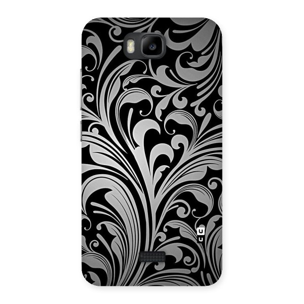 Grey Beauty Pattern Back Case for Honor Bee