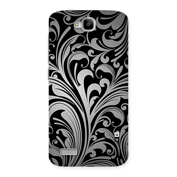 Grey Beauty Pattern Back Case for Honor Holly