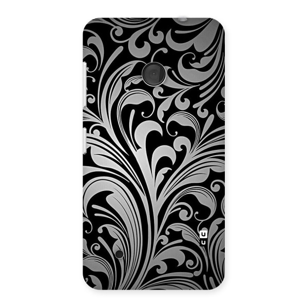 Grey Beauty Pattern Back Case for Lumia 530