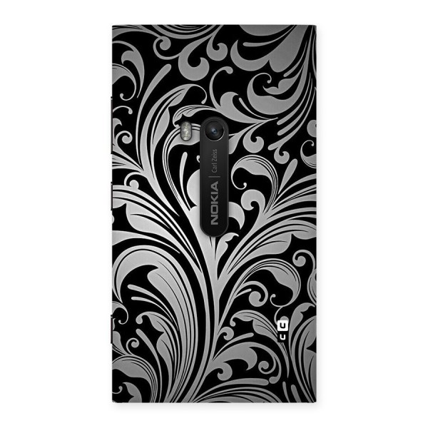 Grey Beauty Pattern Back Case for Lumia 920