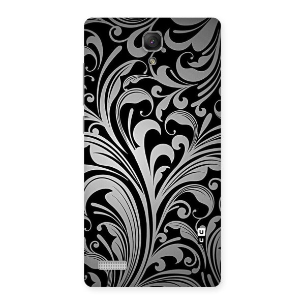 Grey Beauty Pattern Back Case for Redmi Note Prime