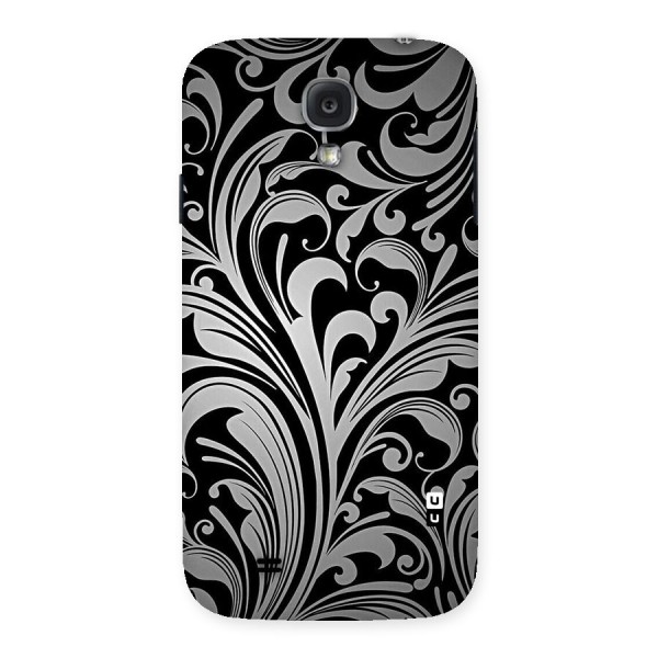 Grey Beauty Pattern Back Case for Samsung Galaxy S4