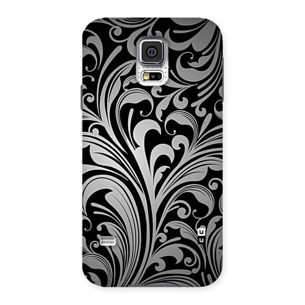 Grey Beauty Pattern Back Case for Samsung Galaxy S5