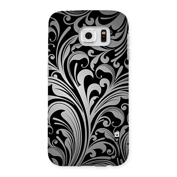 Grey Beauty Pattern Back Case for Samsung Galaxy S6