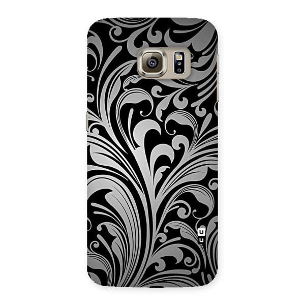 Grey Beauty Pattern Back Case for Samsung Galaxy S6 Edge