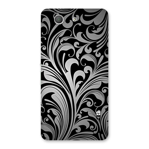 Grey Beauty Pattern Back Case for Xperia Z3 Compact