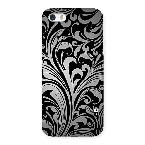 Grey Beauty Pattern Back Case for iPhone 5 5S