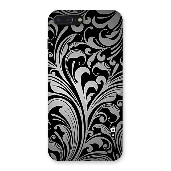 Grey Beauty Pattern Back Case for iPhone 7 Plus