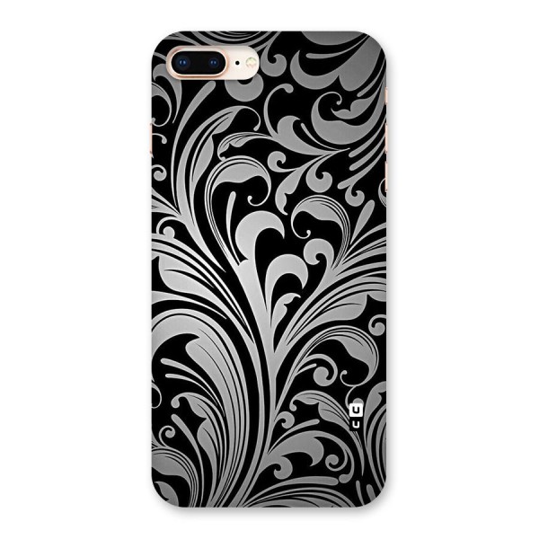 Grey Beauty Pattern Back Case for iPhone 8 Plus