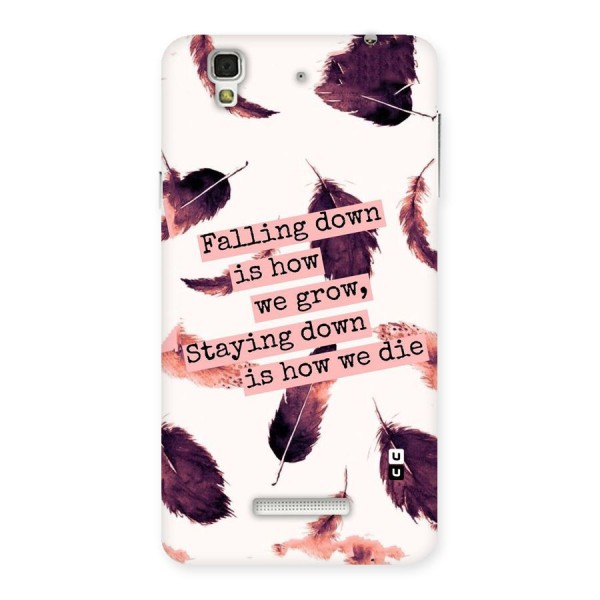 Grow Back Case for YU Yureka Plus