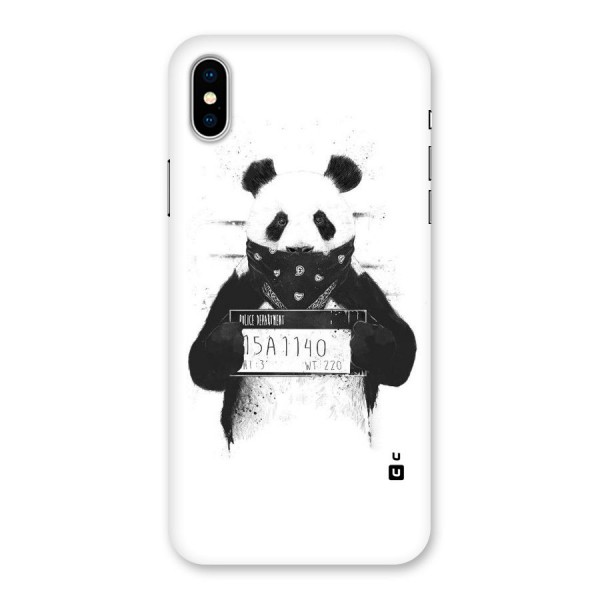 Guilty Panda Back Case for iPhone X