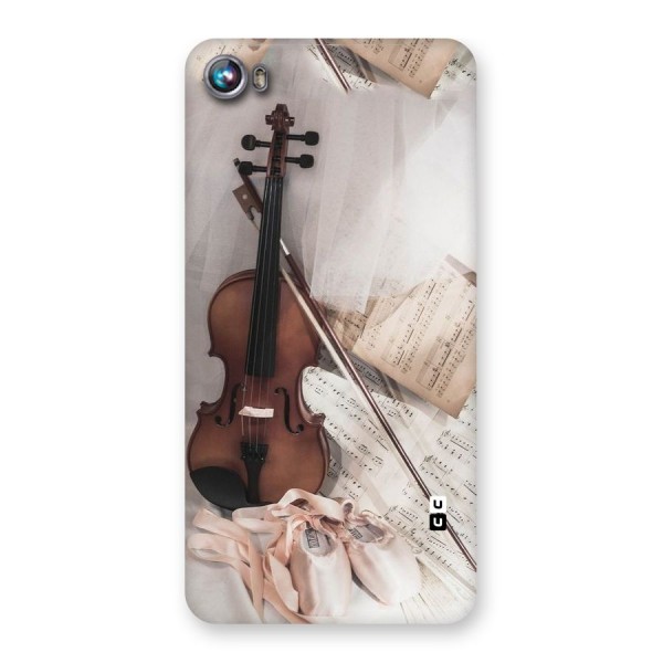 Guitar And Co Back Case for Micromax Canvas Fire 4 A107