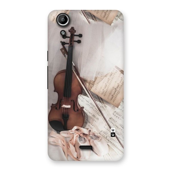 Guitar And Co Back Case for Micromax Canvas Selfie Lens Q345