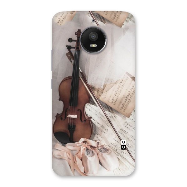 Guitar And Co Back Case for Moto E4 Plus