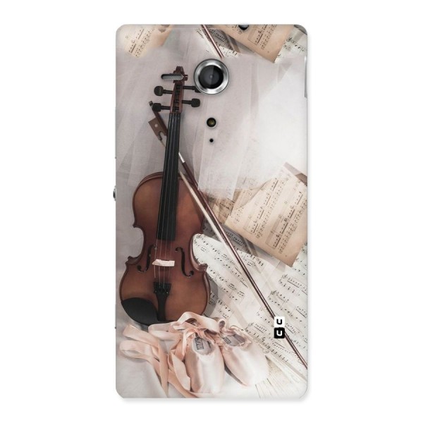 Guitar And Co Back Case for Sony Xperia SP