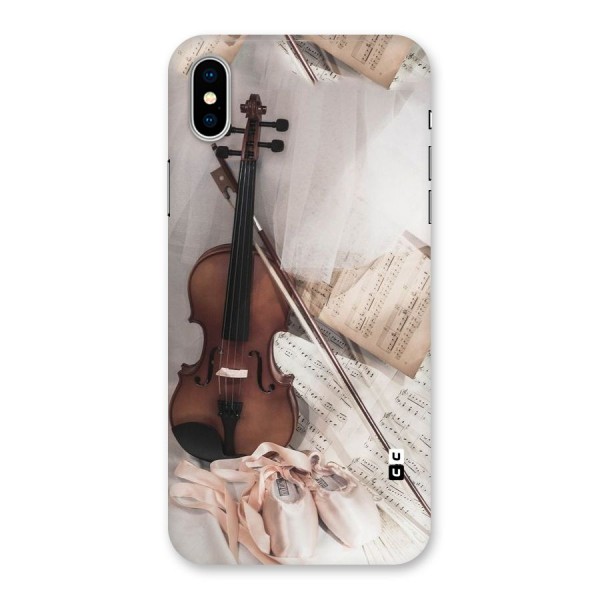 Guitar And Co Back Case for iPhone X