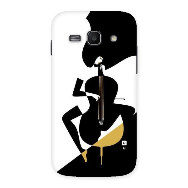 Guitar Women Back Case for Galaxy Ace 3