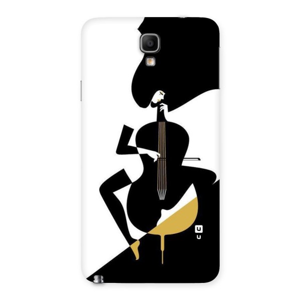Guitar Women Back Case for Galaxy Note 3 Neo