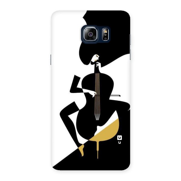 Guitar Women Back Case for Galaxy Note 5