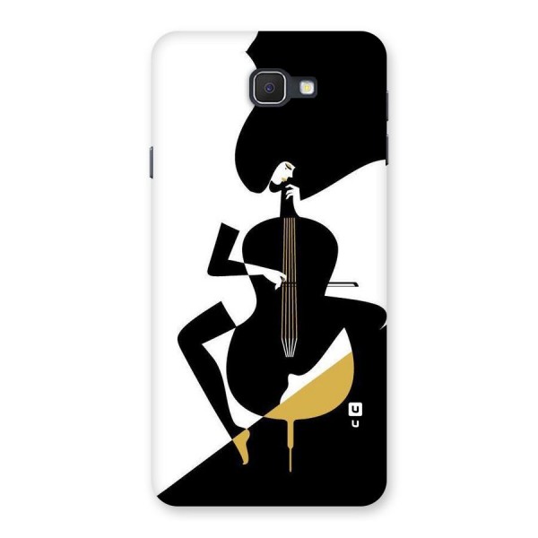 Guitar Women Back Case for Galaxy On7 2016