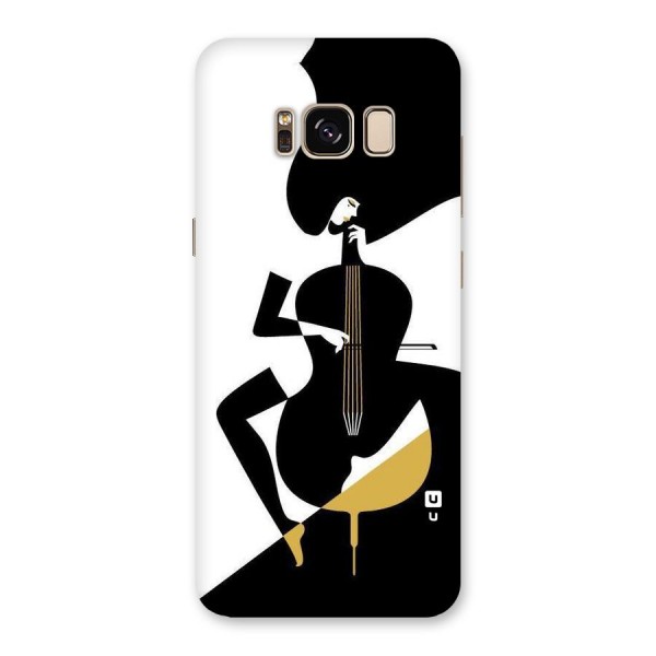 Guitar Women Back Case for Galaxy S8