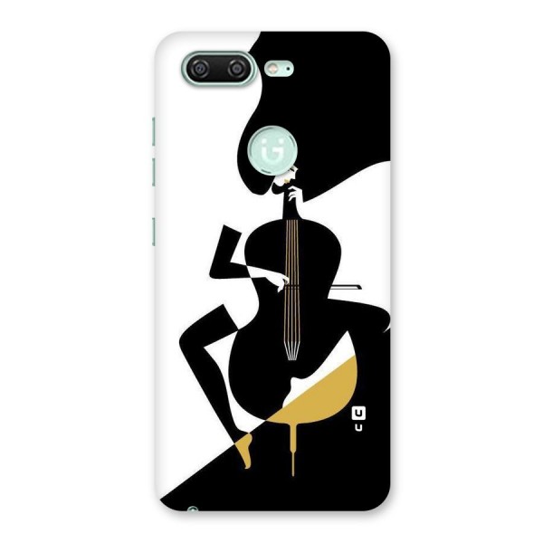 Guitar Women Back Case for Gionee S10