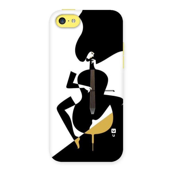 Guitar Women Back Case for iPhone 5C