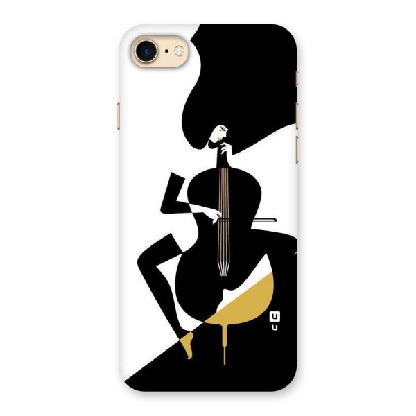 Guitar Women Back Case for iPhone 7