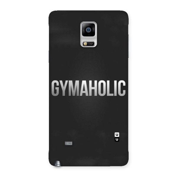 Gymaholic Back Case for Galaxy Note 4