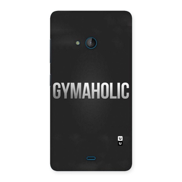 Gymaholic Back Case for Lumia 540