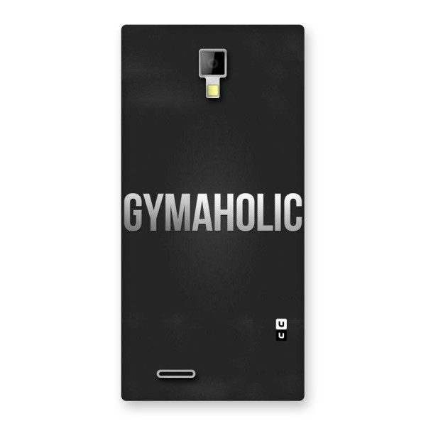 Gymaholic Back Case for Micromax Canvas Xpress A99