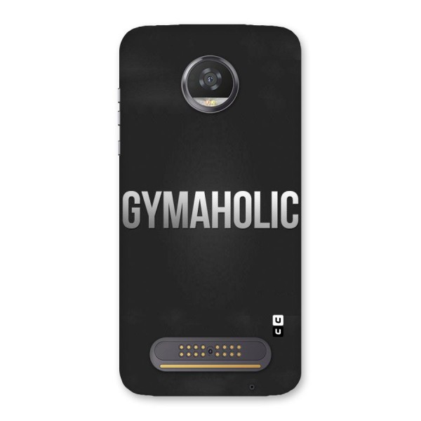 Gymaholic Back Case for Moto Z2 Play