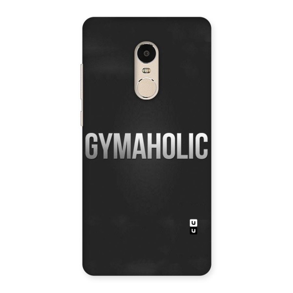 Gymaholic Back Case for Xiaomi Redmi Note 4