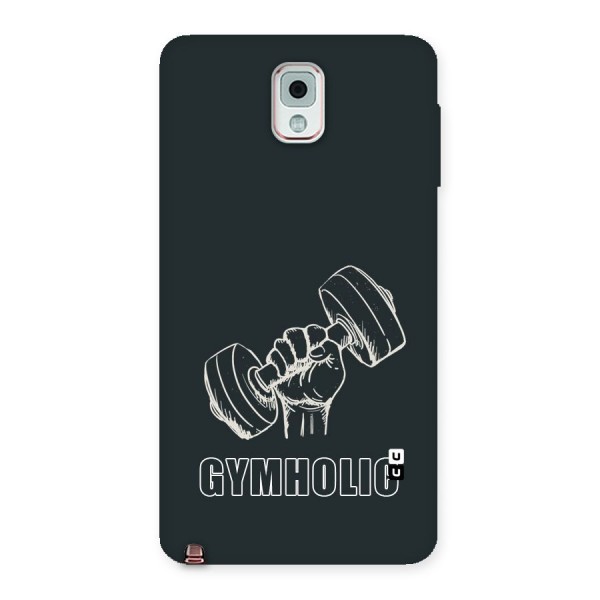 Gymholic Design Back Case for Galaxy Note 3